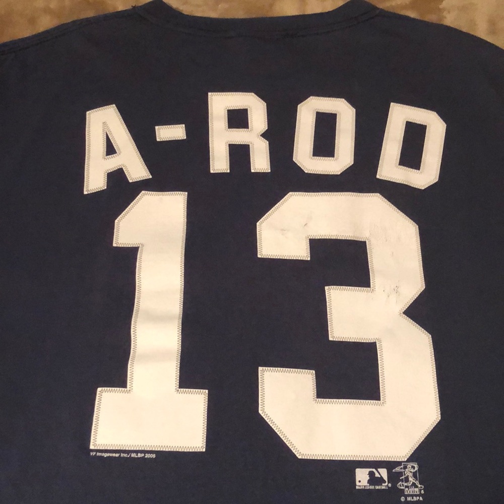 Vintage 2006 Yankee A-Rod Official MLB Licensed T.